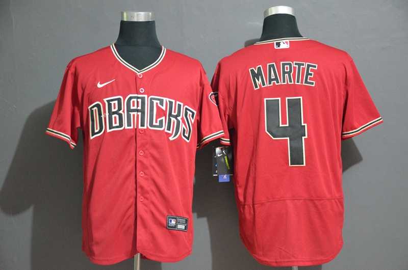 Diamondbacks 4 Ketel Marte Red Nike Flexbase Jersey,We sell and wholesale Diamondbacks 4 Ketel Marte Red Nike Flexbase Jersey on line form chian!